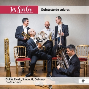 Les Siecles - Couleur Cuivre - Quintette De Cuivres in der Gruppe CD / Klassiskt,Övrigt bei Bengans Skivbutik AB (4048830)