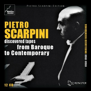 Pietro Scarpini - Discovered Tapes - From Baroque To Contemporary in der Gruppe CD / Klassiskt,Övrigt bei Bengans Skivbutik AB (4048904)