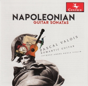 Pascal Valois - Napoleonian Guitar Sonatas in der Gruppe CD / Klassiskt,Övrigt bei Bengans Skivbutik AB (4048919)