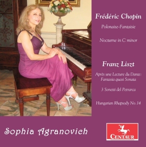 Sophia Agranovich - Piano Works in der Gruppe CD / Klassiskt,Övrigt bei Bengans Skivbutik AB (4049710)