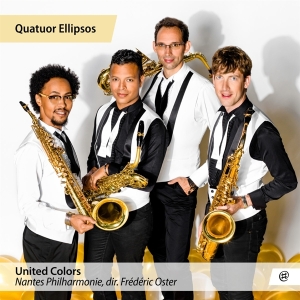 Quatuor Ellipsos - United Colors in der Gruppe CD / Klassiskt,Övrigt bei Bengans Skivbutik AB (4049940)