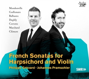 Johannes & Philippe Grisvard Pramsohler - French Sonatas For Harpsichord & Violin in der Gruppe CD / Klassiskt,Övrigt bei Bengans Skivbutik AB (4049979)