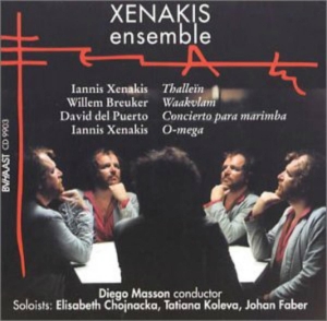 Xenakis Ensemble - Waakvlam in der Gruppe CD / Klassiskt,Övrigt bei Bengans Skivbutik AB (4050049)