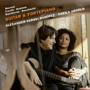 Arnold Sheila & Ramirez Alexander-Sergei - Guitar & Fortepiano in der Gruppe CD / Klassiskt,Övrigt bei Bengans Skivbutik AB (4050065)