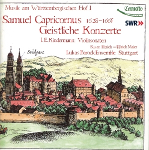 Lukas Barock Ensemble - Geistliche Konzerte in der Gruppe CD / Klassiskt,Övrigt bei Bengans Skivbutik AB (4050193)