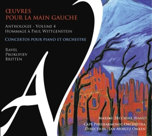 Mazime Zecchini - Ouvres Pour La Main Gauche Vol.4 in der Gruppe CD / Klassiskt,Övrigt bei Bengans Skivbutik AB (4050548)