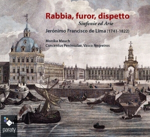 J.F. De Lima - Rabbia, Furor, Dispetto in der Gruppe CD / Klassiskt,Övrigt bei Bengans Skivbutik AB (4050674)