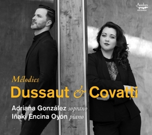 Adriana Gonzalez - Dussaut & Covatti: Melodies in der Gruppe CD / Klassiskt,Övrigt bei Bengans Skivbutik AB (4050765)