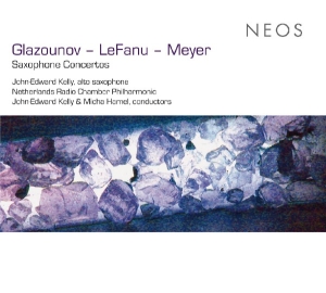 Glazunov/Le Fanu/Meyer - Saxophone Concertos in der Gruppe CD / Klassiskt,Övrigt bei Bengans Skivbutik AB (4051039)