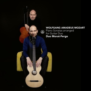 Duo Morat-Fergo - Piano Sonatas Arranged For Guitar Duo in der Gruppe CD / Klassiskt,Övrigt bei Bengans Skivbutik AB (4051626)