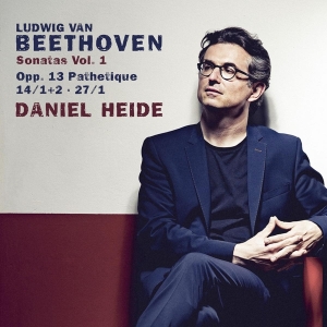 Daniel Heide - Beethoven, Sonatas Vol. 1 in der Gruppe CD / Klassiskt,Övrigt bei Bengans Skivbutik AB (4052036)