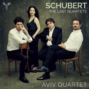 Aviv Quartet - Schubert The Last Quartets Nos. 14 & 15 in der Gruppe CD / Klassiskt,Övrigt bei Bengans Skivbutik AB (4073032)