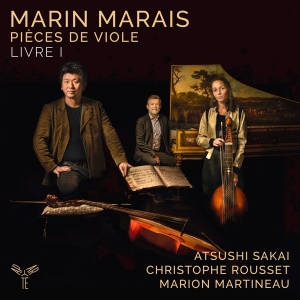 Atsushi Sakai - Marais Pieces De Viole Vol.1 in der Gruppe UNSERE TIPPS / Weihnachtsgeschenktipp CD bei Bengans Skivbutik AB (4073047)