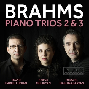 Hakhnazaryan - Brahms Piano Trios 2 & 3 in der Gruppe CD / Klassiskt,Övrigt bei Bengans Skivbutik AB (4073057)