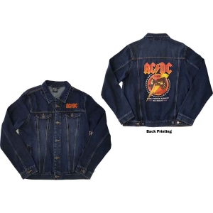 Ac/Dc - About To Rock Uni Denim Jacket:  in der Gruppe MERCH / Minsishops-merch / Ac/Dc bei Bengans Skivbutik AB (4073818r)