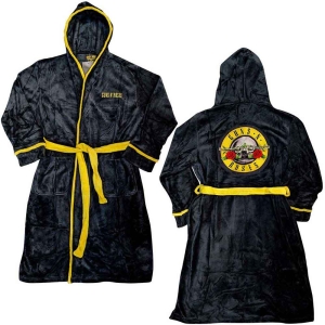 Guns N Roses - Classic Logo Uni Bl Bath Robe: S in der Gruppe MERCHANDISE / Merch / Hårdrock bei Bengans Skivbutik AB (4073828r)