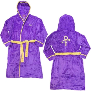 Prince - Symbol Uni Purp Bath Robe: S in der Gruppe MERCHANDISE / Merch / RnB-Soul bei Bengans Skivbutik AB (4074049r)