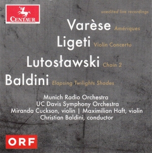 Christian Baldini - Varese, Ligeti, Lutoslawski, And Baldini in der Gruppe CD / Klassiskt,Övrigt bei Bengans Skivbutik AB (4078193)