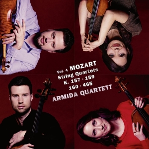 Armida Quartett - Mozart, String Quartets Vol. 4 in der Gruppe CD / Klassiskt,Övrigt bei Bengans Skivbutik AB (4078195)