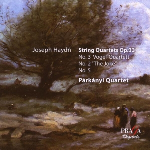 Parkanyi Quartet - String Quartet Op.33 2,3, in der Gruppe CD / Klassiskt,Övrigt bei Bengans Skivbutik AB (4080396)