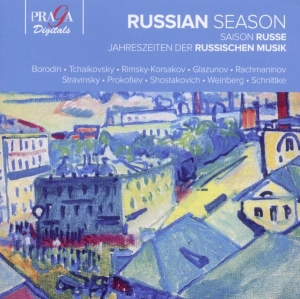 Various - Russian Season in der Gruppe CD / Klassiskt,Övrigt bei Bengans Skivbutik AB (4080408)