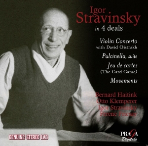 Stravinsky I. - Igor Stravinsky In 4 Deals in der Gruppe CD / Klassiskt,Övrigt bei Bengans Skivbutik AB (4080415)