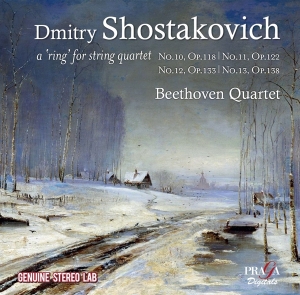 Shostakovich D. - String Quartets No.10,11, & 13 in der Gruppe CD / Klassiskt,Övrigt bei Bengans Skivbutik AB (4080437)