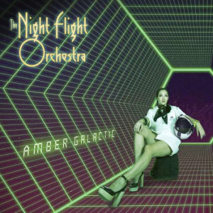 The Night Flight Orchestra - Amber Galactic in der Gruppe Minishops / The Night Flight Orchestra bei Bengans Skivbutik AB (4095942)