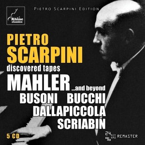 Pietro Scarpini - Mahler And Beyond (5Cd-Box) in der Gruppe CD / Klassiskt,Övrigt bei Bengans Skivbutik AB (4097916)