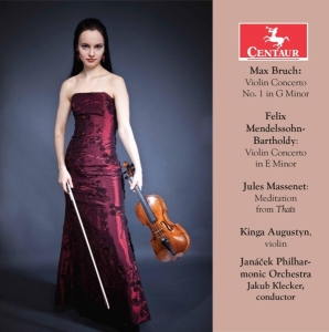 Kinga Augustyn - Bruch, Mendelssohn & Massenet: Violin Works in der Gruppe CD / Klassiskt,Övrigt bei Bengans Skivbutik AB (4109490)