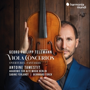 Tamestit Antoine - Telemann: Viola Concertos in der Gruppe CD / Klassiskt,Övrigt bei Bengans Skivbutik AB (4110703)