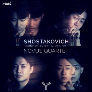 Novus Quartet - Shostakovich: String Quartets No. 3 & No. 8 in der Gruppe CD / Klassiskt,Övrigt bei Bengans Skivbutik AB (4110710)