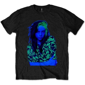 Billie Eilish - Press Photo Uni Bl    in der Gruppe MERCH / T-Shirt / Rockoff_Nya April24 bei Bengans Skivbutik AB (4121975r)