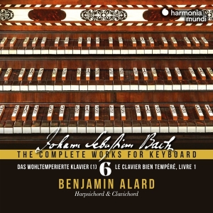 Benjamin Alard - Bach: The Complete Works For Keyboard 6: Das Wohltemperierte Klavier 1 in der Gruppe CD / Klassiskt,Övrigt bei Bengans Skivbutik AB (4136244)