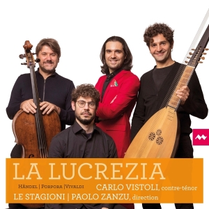 Carlo Vistoli - La Lucrezia in der Gruppe CD / Klassiskt,Övrigt bei Bengans Skivbutik AB (4143601)