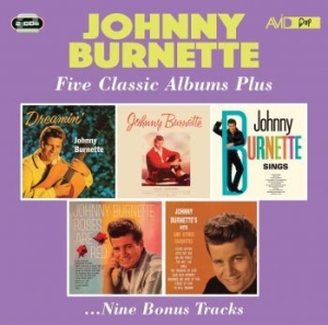 Johnny Burnette - Five Classic Albums Plus in der Gruppe CD bei Bengans Skivbutik AB (4147266)