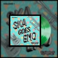 Skatune Network - Ska Goes Emo Vol. 1 (Clear & Green) in der Gruppe VINYL / Reggae bei Bengans Skivbutik AB (4149138)