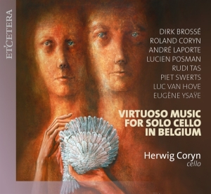 Herwig Coryn - Virtuoso Music For Cello Solo In Belgium in der Gruppe CD / Klassiskt,Övrigt bei Bengans Skivbutik AB (4156907)