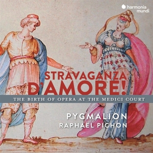 Pygmalion / Raphaël Pichon - Stravaganza D'amore! in der Gruppe CD / Klassiskt,Övrigt bei Bengans Skivbutik AB (4180669)