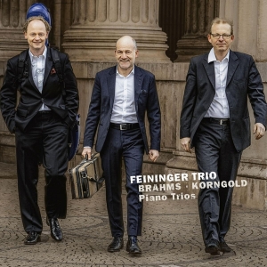 Feininger Trio - Brahms & Korngold, Piano Trios in der Gruppe CD / Klassiskt,Övrigt bei Bengans Skivbutik AB (4184333)