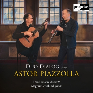 Dan Larsson & Magnus Grönlund - Duo Dialog Plays Astor Piazzolla in der Gruppe UNSERE TIPPS / Weihnachtsgeschenktipp CD bei Bengans Skivbutik AB (4185548)