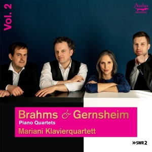 Mariani Klavierquartett - Brahms & Gernsheim Piano Quartets Vol.2 in der Gruppe CD / Klassiskt,Övrigt bei Bengans Skivbutik AB (4186517)