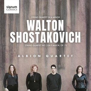 Shostakovich Dmitri Walton Willi - Walton: String Quartet In A Minor in der Gruppe UNSERE TIPPS / Weihnachtsgeschenktipp CD bei Bengans Skivbutik AB (4192668)