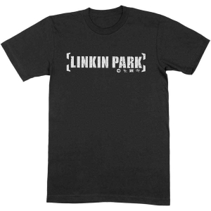 Linkin Park - Bracket Logo Bl Uni T-Shirt in der Gruppe MERCHANDISE / T-shirt / Hårdrock bei Bengans Skivbutik AB (4196194r)