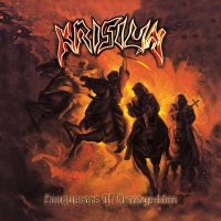 Krisiun - Conquerors Of Armageddon (Red) in der Gruppe VINYL / Hårdrock bei Bengans Skivbutik AB (4196404)