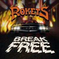 Rokets - Break Free (Orange/Black Splatter V in der Gruppe -Start Gaphals bei Bengans Skivbutik AB (4205017)