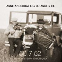 Anderdal Arne & Jo Asgeir Lie - 50-7-52 in der Gruppe CD / World Music bei Bengans Skivbutik AB (4205529)