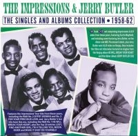 Impressions & Butler Jerry - Singles & Albums Collection 1958-62 in der Gruppe CD / Pop-Rock bei Bengans Skivbutik AB (4209931)