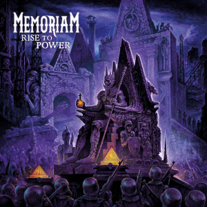 Memoriam - Rise To Power(Purple Vinyl) in der Gruppe VINYL / Hårdrock bei Bengans Skivbutik AB (4210804)