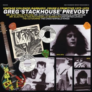 Greg 'stackhouse' Prevost - Vintage Violence: Barbaric, Crude & in der Gruppe CD / Pop-Rock bei Bengans Skivbutik AB (4211143)